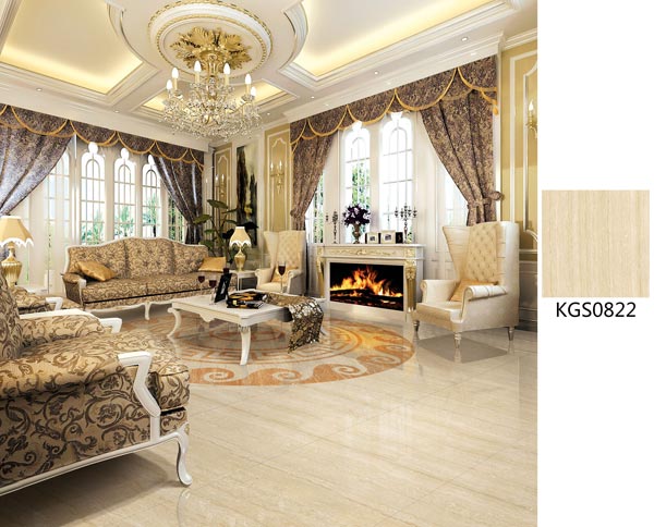 陶瓷一线品牌Z6官网瓷砖美式客厅成效图