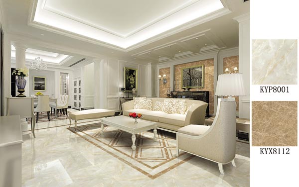 陶瓷一线品牌Z6官网瓷砖美式客厅成效图