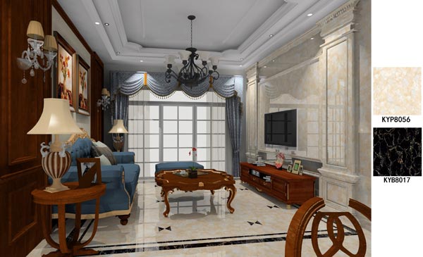Z6官网家装：佛山大沥碧桂园华府115㎡美式装建成效鉴赏