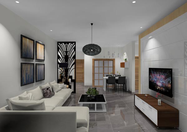 Z6官网家装：佛山灯湖华府90㎡现代简约装建成效鉴赏