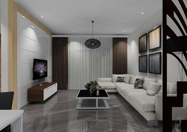 Z6官网家装：佛山灯湖华府90㎡现代简约装建成效鉴赏