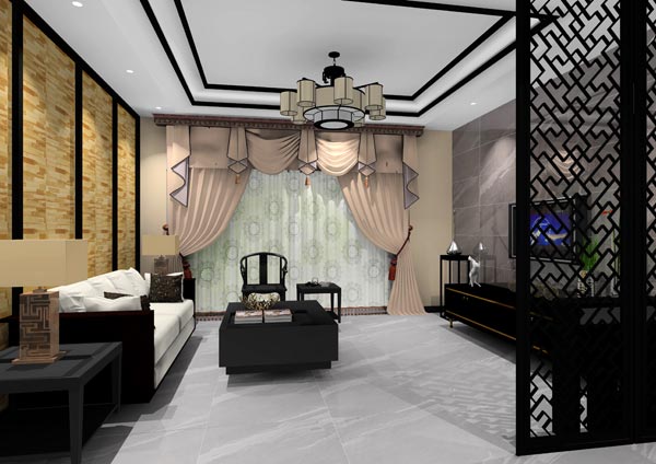 Z6官网家装：佛山灯湖华府173㎡新中式装建成效鉴赏