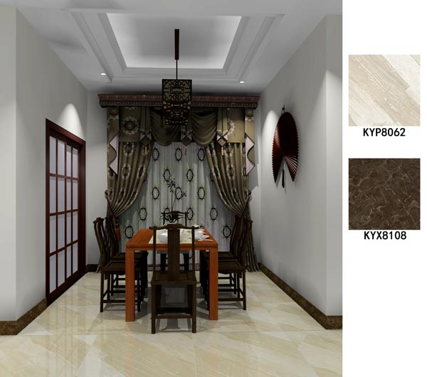 Z6官网家装：佛山保利紫山国际115㎡中式风格装建鉴赏