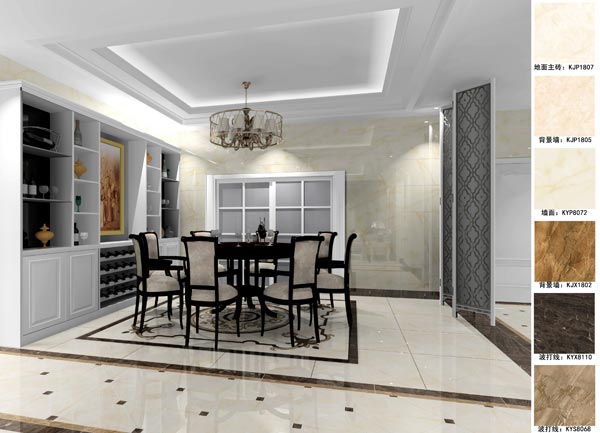 Z6官网家装：天津廊坊塞纳荣府148㎡简欧风格装建鉴赏