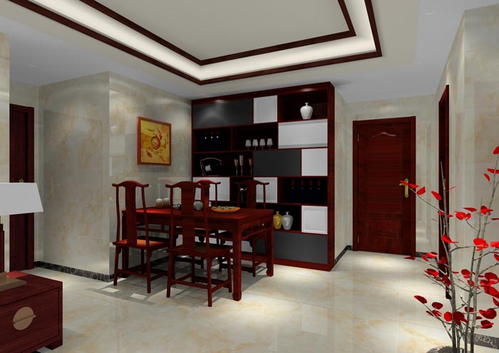 Z6官网家装：佛山合景新鸿基·泷景100㎡新中式装建成效鉴赏