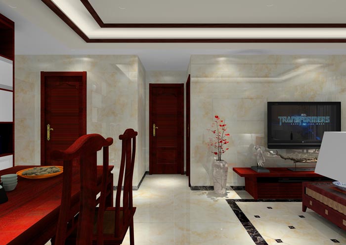 Z6官网家装：佛山合景新鸿基·泷景100㎡新中式装建成效鉴赏