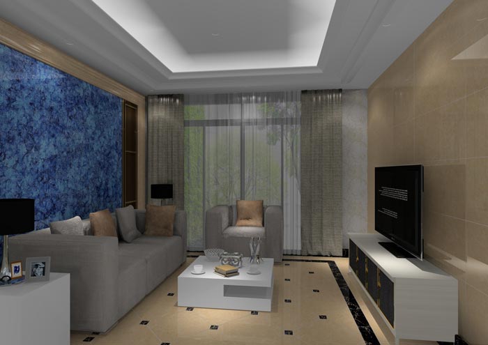 Z6官网家装：佛山丹灶  桂丹颐景园80㎡简约现代装建成效鉴赏