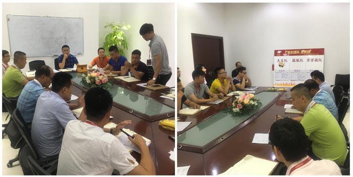 我的团队我的团——Z6官网销售团队8月ＰＫ了局