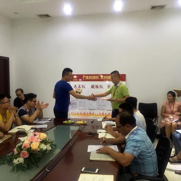 我的团队我的团——Z6官网销售团队8月ＰＫ了局