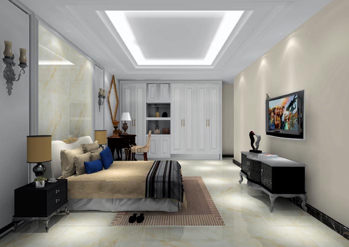 Z6官网家装：佛山恒宝御龙湾128㎡的欧式风格装建鉴赏