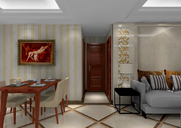 Z6官网家装：佛山狮山上林苑68㎡简约风格装建鉴赏