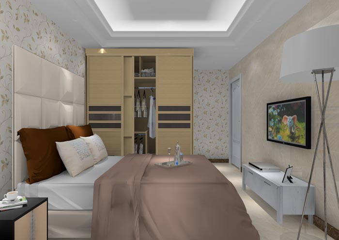 Z6官网家装：佛山狮山上林苑91㎡简约风格装建鉴赏