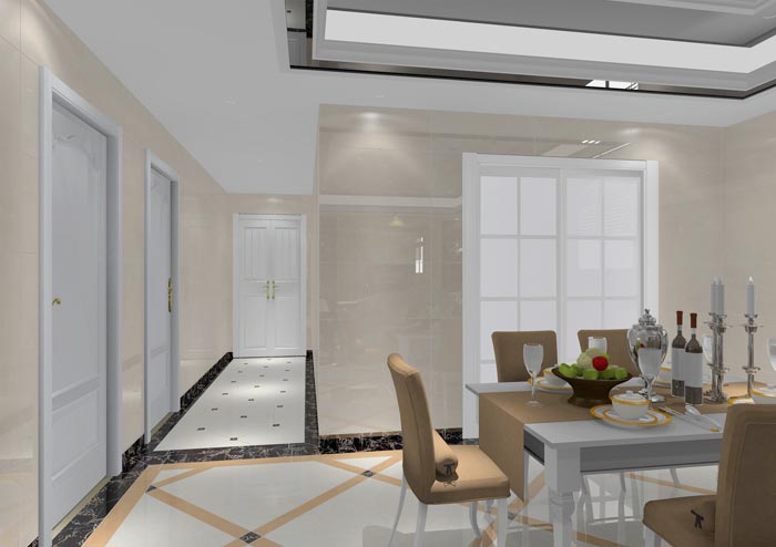 Z6官网家装：佛山佛山容桂颐澳花圃100㎡的欧式风格装建鉴赏