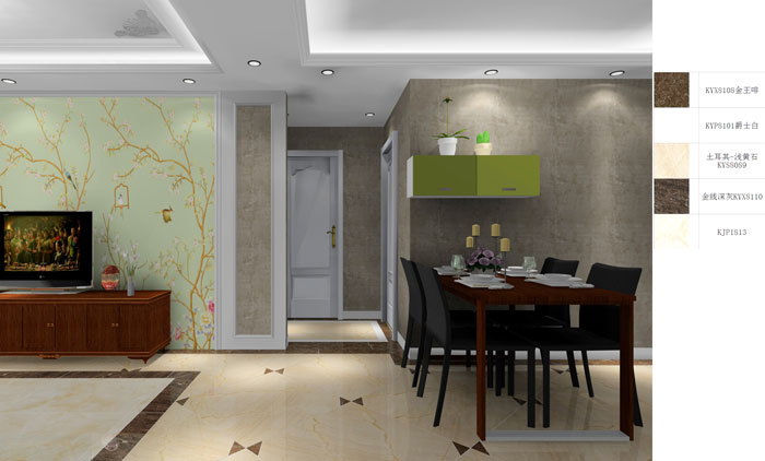 Z6官网家装：成都时期锦绣78㎡的简欧风格装建鉴赏