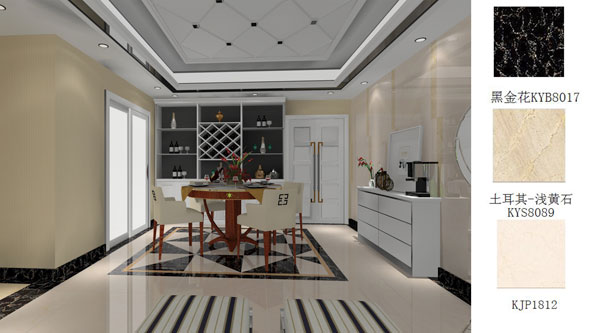 80、90后的年轻人，喜欢的是轻松，时尚的温馨幼窝，这是一款投合年轻人爱好的设计！整体色调是淡色系，营造温馨舒服的氛围。几何拼设的地面铺贴，让正本单色的地面多了些活力，给空间增长了些许的灵动。