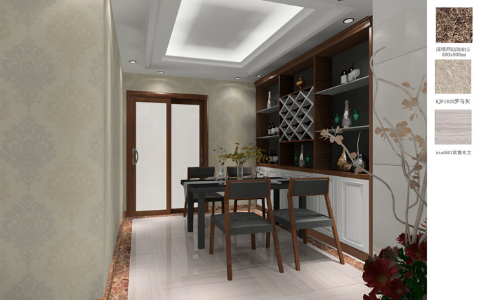 面对城市的喧哗，工作的压力，回到家，我们必要的是一个能够放松的处所，能够感触家的舒服与柔软。本单元的设计单一轻易，天然简约的居住空间，平庸生涯体现不一样的温馨与幸福。