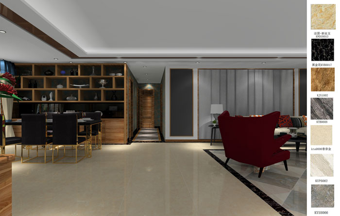 Z6官网家装：成都中环丰锦205㎡的现代风格装建鉴赏