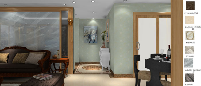 Z6官网家装：成都中环丰锦155㎡的欧式风格装建鉴赏