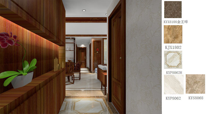 Z6官网家装：佛山禅城怡翠晋盛花圃133㎡的中式风格装建鉴赏