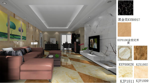 Z6官网家装：佛山禅城怡翠晋盛花圃100㎡的现代风格装建鉴赏