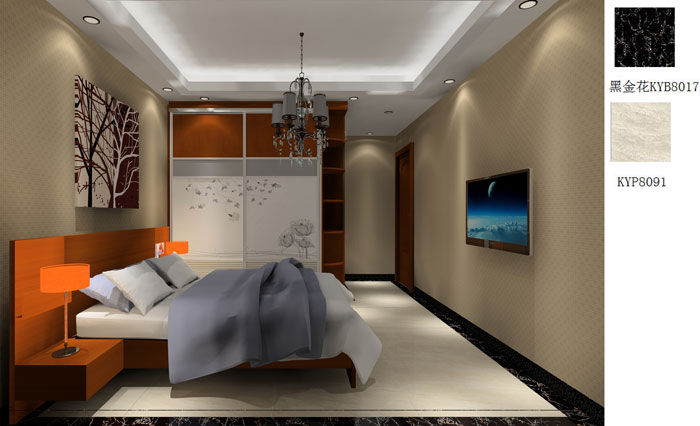 Z6官网家装：佛山禅城怡翠晋盛花圃91㎡的现代风格装建鉴赏