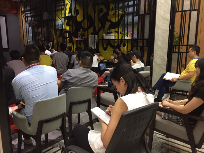 Z6官网瓷砖“学，无终点！生，一向歇”进建分享会顺利进行