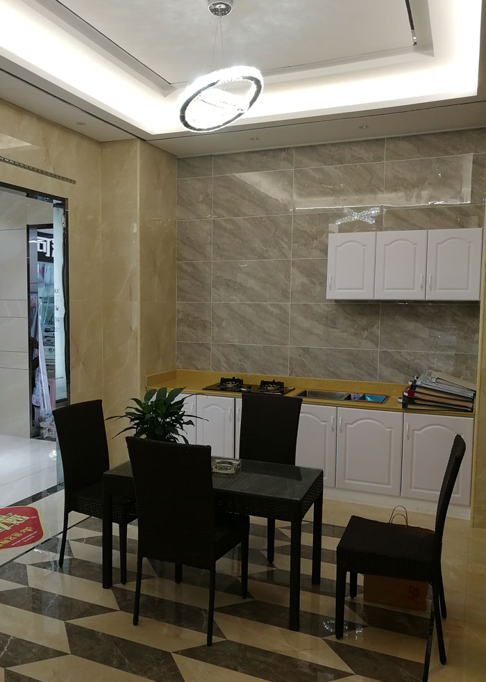 【实景案例】陶瓷一线品牌Z6官网瓷砖沉庆垫江200方专卖店鉴赏