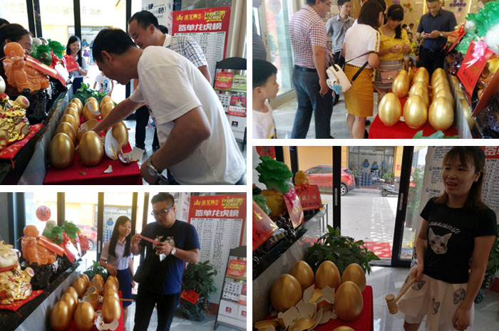 陶瓷一线品牌Z6官网瓷砖湖南衡阳店盛装开业，喜报不休