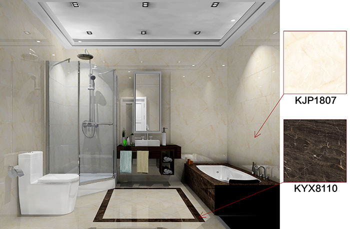 佛山万科·湖岸装建案例浴室成效图