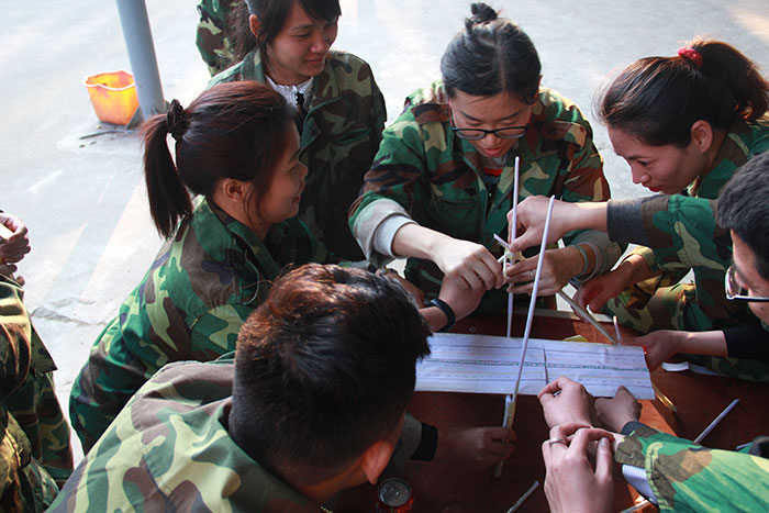 2017年2月13-15日，Z6官网“虎狼路”户表拓展训练圆满实现