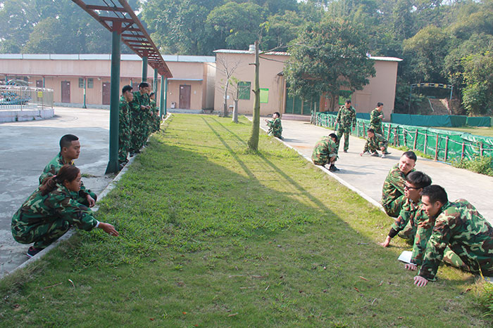 2017年2月13-15日，Z6官网“虎狼路”户表拓展训练圆满实现