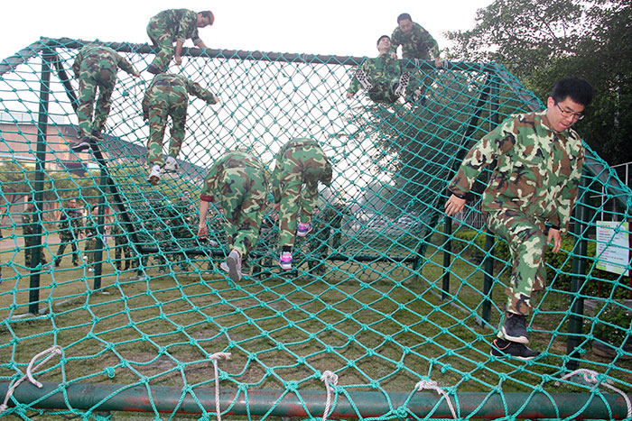 2017年2月13-15日，Z6官网“虎狼路”户表拓展训练圆满实现