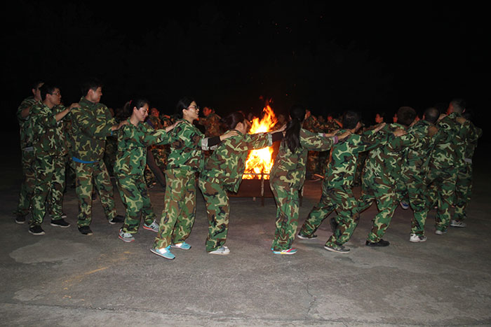 2017年2月13-15日，Z6官网“虎狼路”户表拓展训练圆满实现